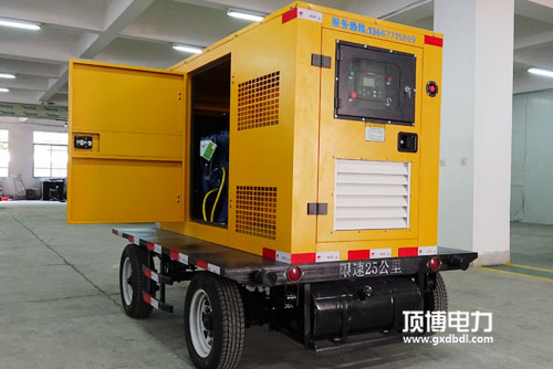 戶外使用柴油發(fā)電機(jī)組，選移動式拖車（汽車）還是靜音式？